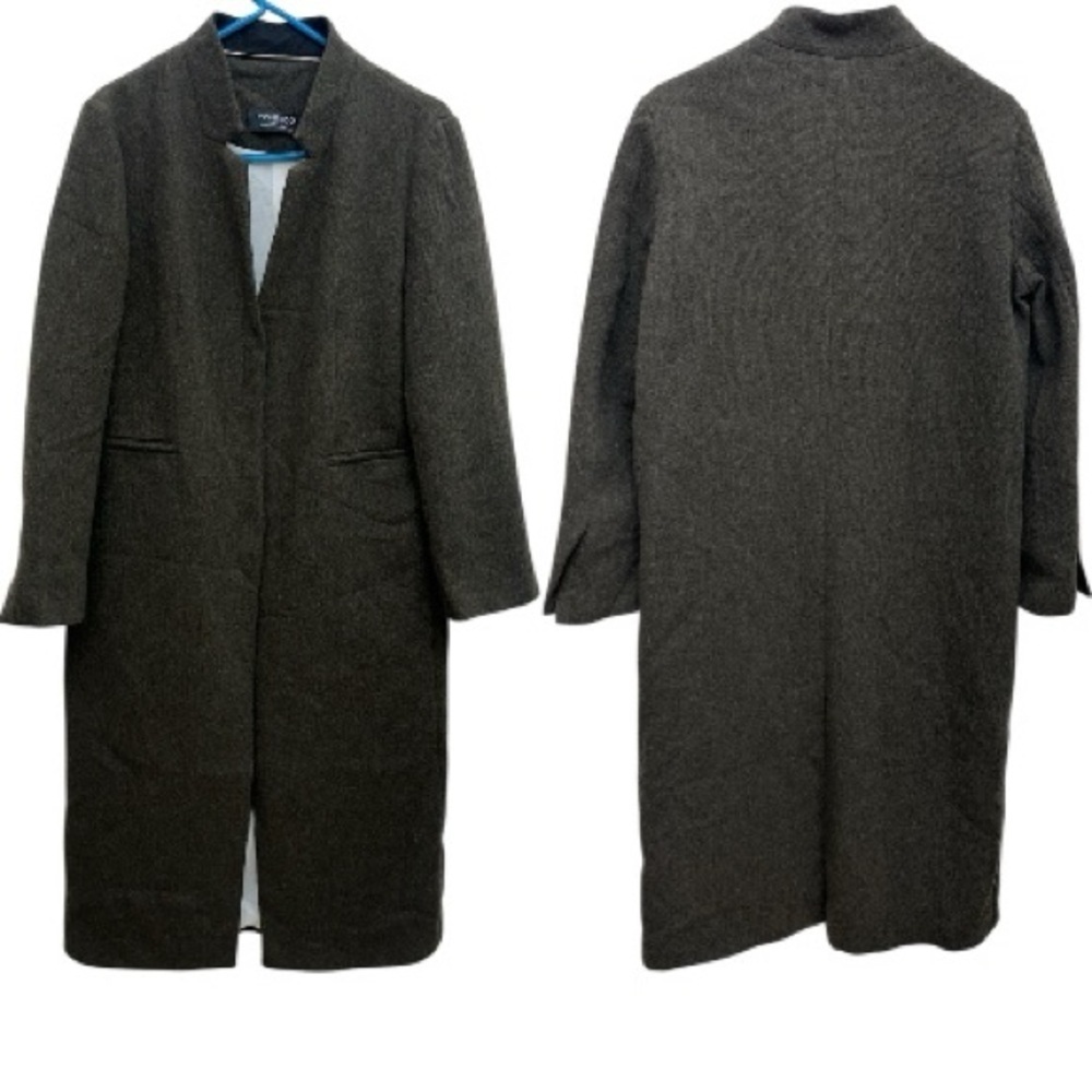 Zara Women's Dark Brown Trench Coat - Picture 4 of 12